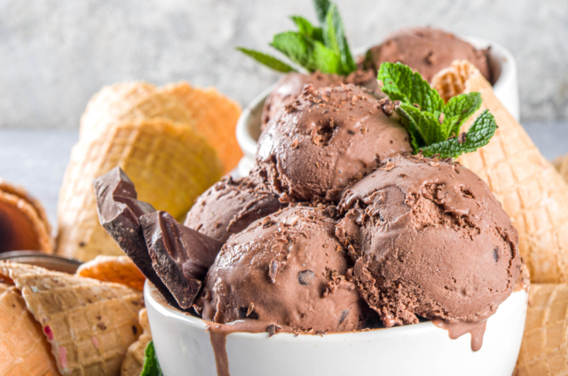 Creamy Chocolate Protein Ice Cream (30g Protein)