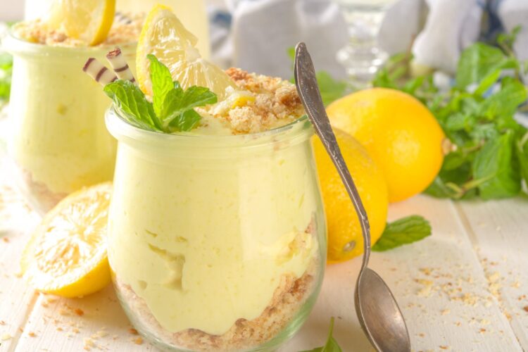 Best Vegan Lemon Mousse Gluten Free