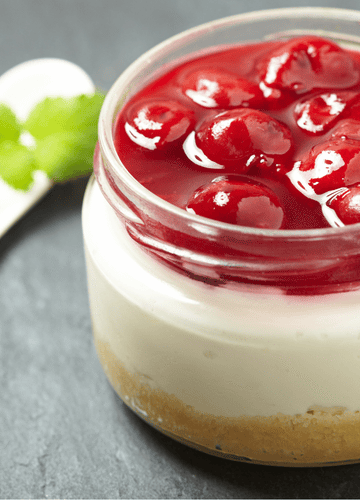 No-Bake High Protein Cheesecake Jars