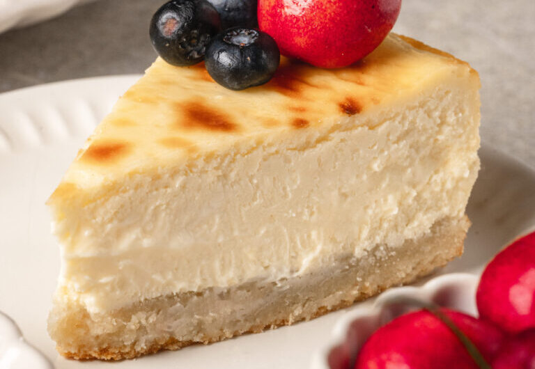 Crustless Keto Cheesecake